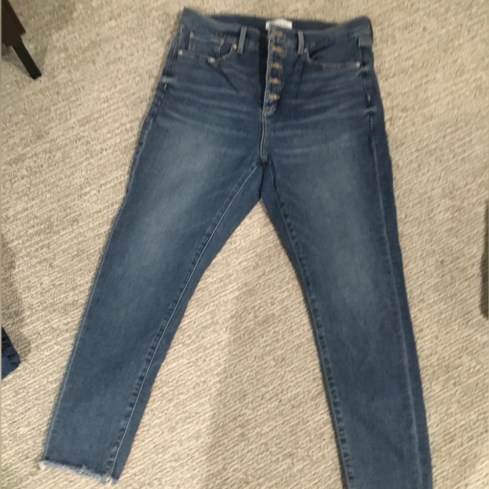 LOFT High Rise Blue Women's Jeans